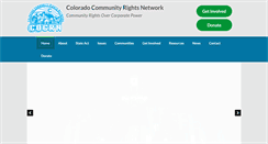Desktop Screenshot of cocrn.org